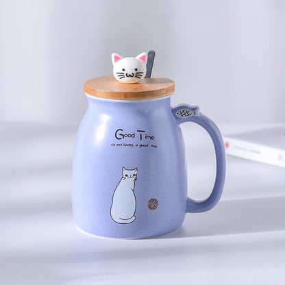 450ml Ceramics Cat Mug