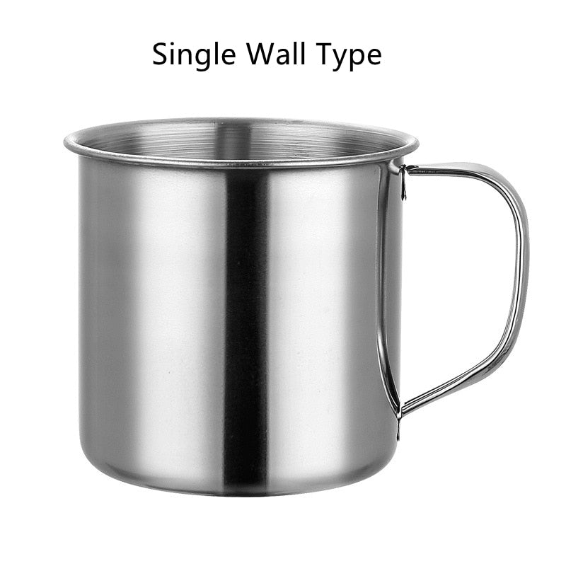 Double Wall Stainless Steel Coffee Mug